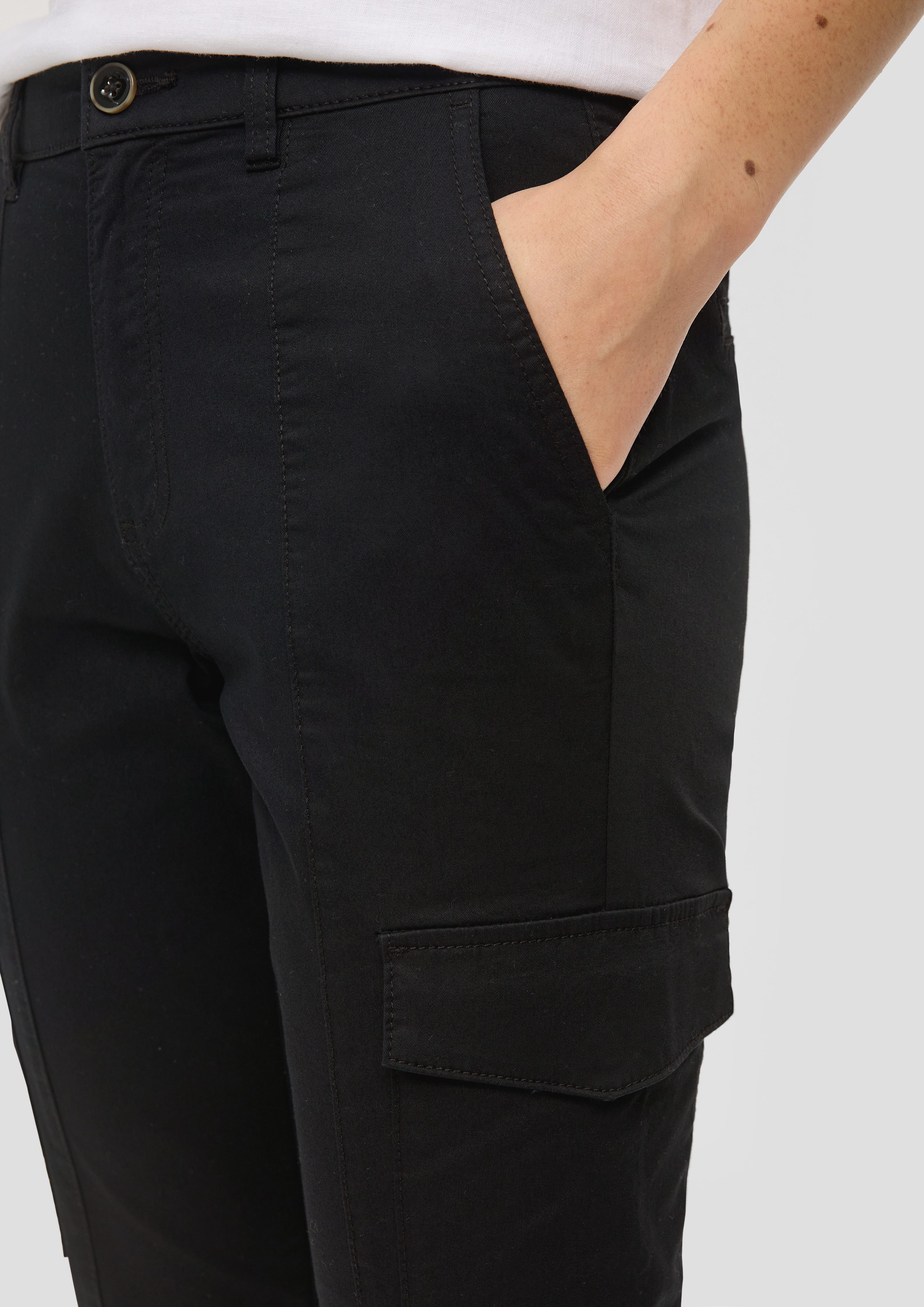 s.Oliver 7/8-Hose Chinohose Betsy mit Cargotaschen günstig online kaufen