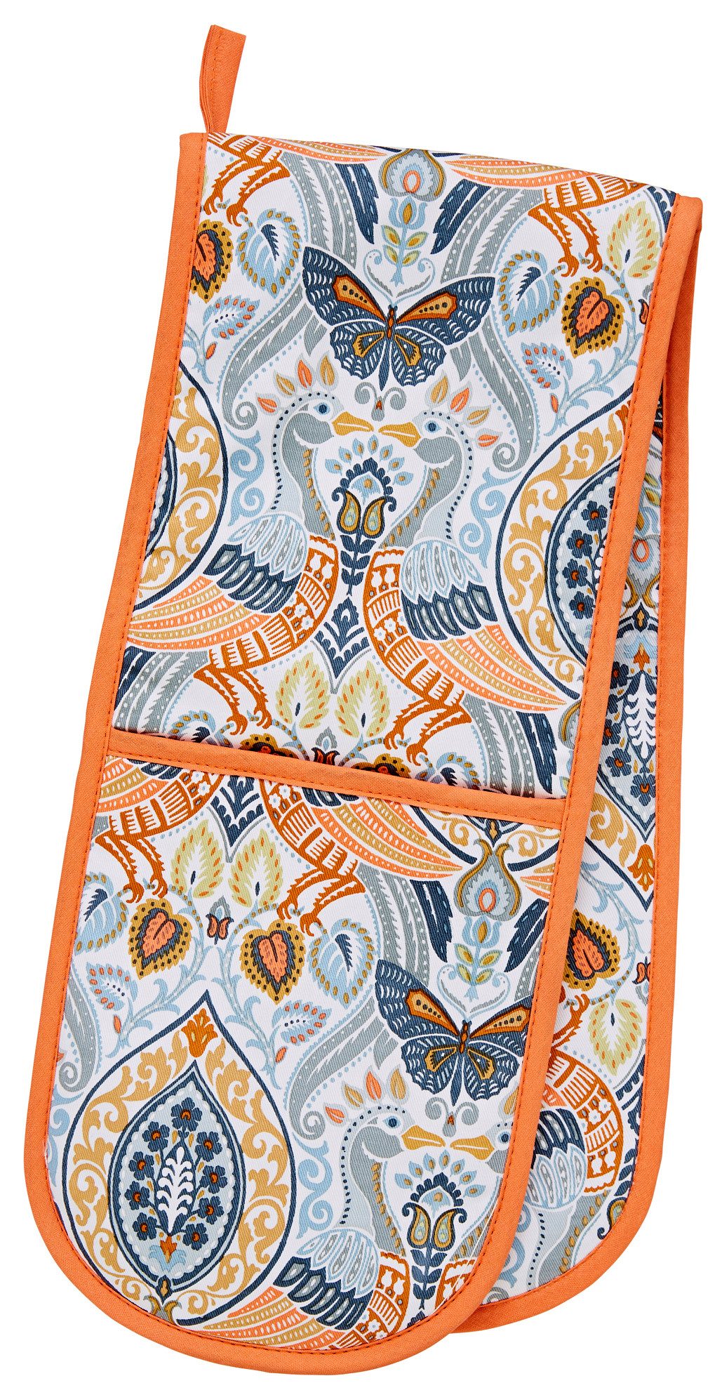 Ulster Weavers Topfhandschuhe Cotswold, (Set, 1-tlg., bestehend aus 1x doppelten Ofenhandschuh), doppelter Ofenhandschuh, wattiert, Größe:ca.18x88 cm