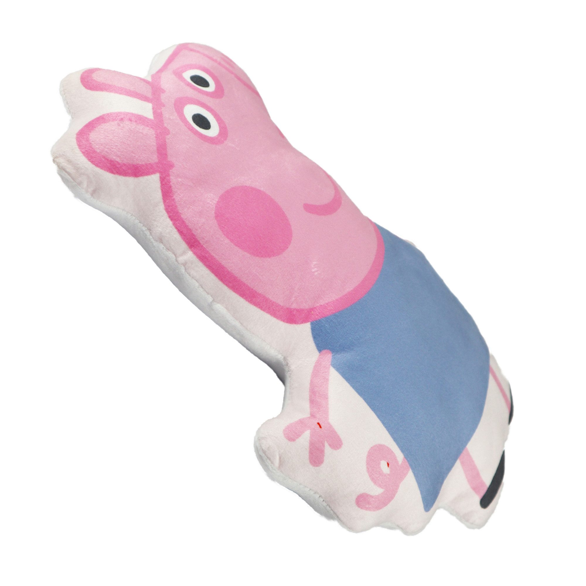 Peppa Pig Dekokissen Peppa Wutz Pig mini Velours Kissen Dekokissen 3D Cushion, 30x20x5 cm