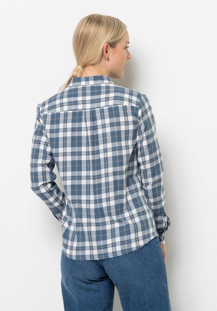 Jack Wolfskin Flanellbluse CARSON SHIRT W | Blusen