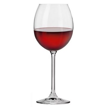 Krosno Rotweinglas F5754130350C5000, Glas, Venezia Rotweingläser 350 ml