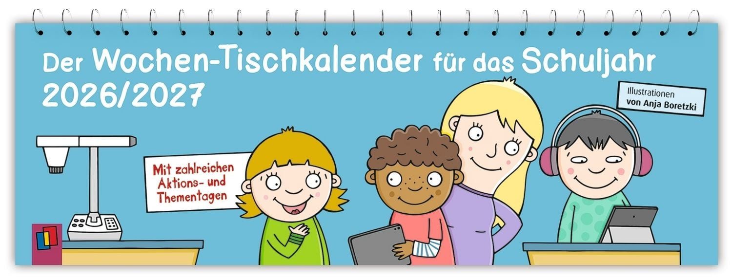 Verlag an der Ruhr Tischkalender Der Wochen-Tischkalender für das Schuljahr 2026/2027