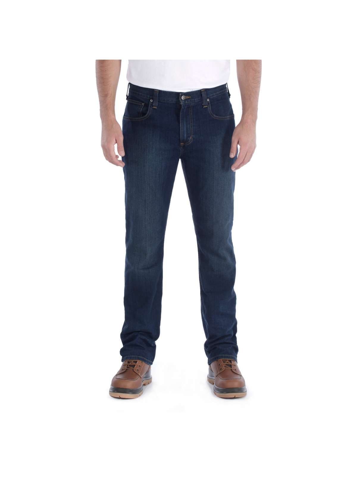 Carhartt Arbeitshose Carhartt Jeans Rugged erie Flex dunkelblau