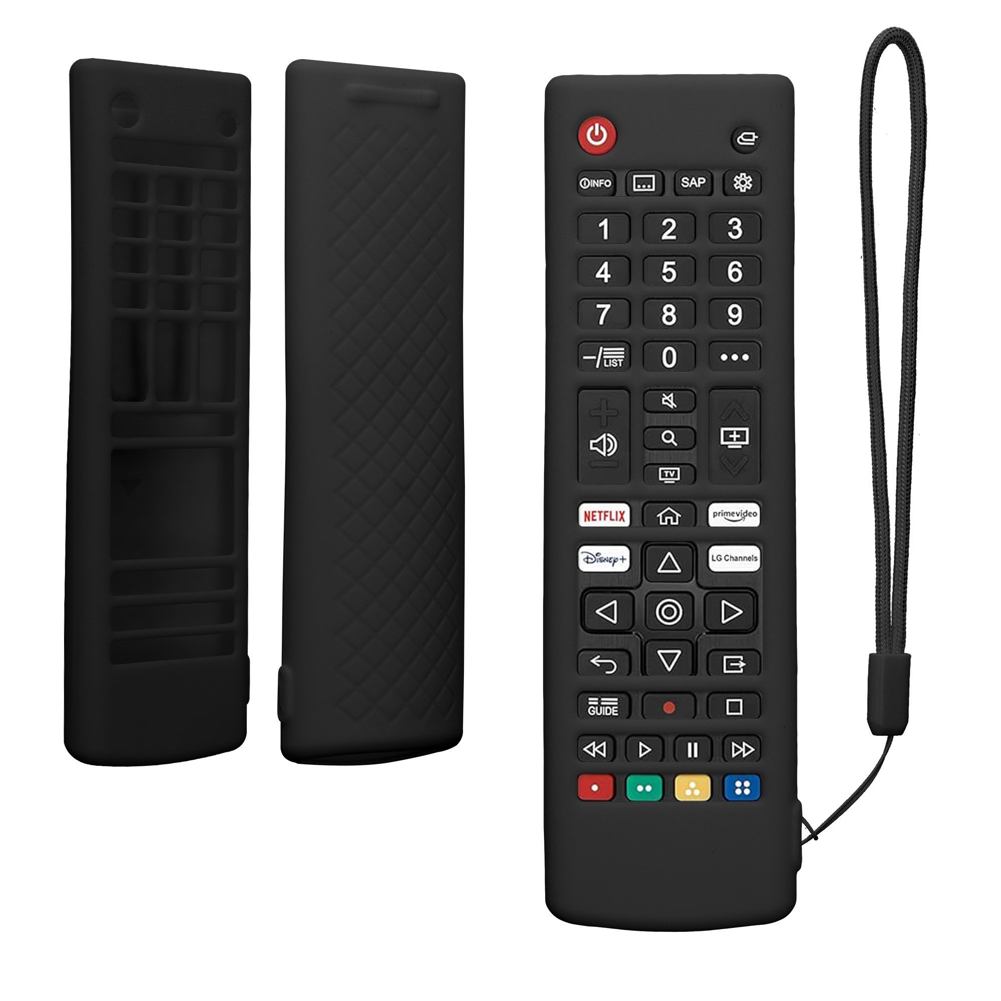 kwmobile Etui Smart TV AKB Hülle, Fernbedienung Silikon Case günstig online kaufen