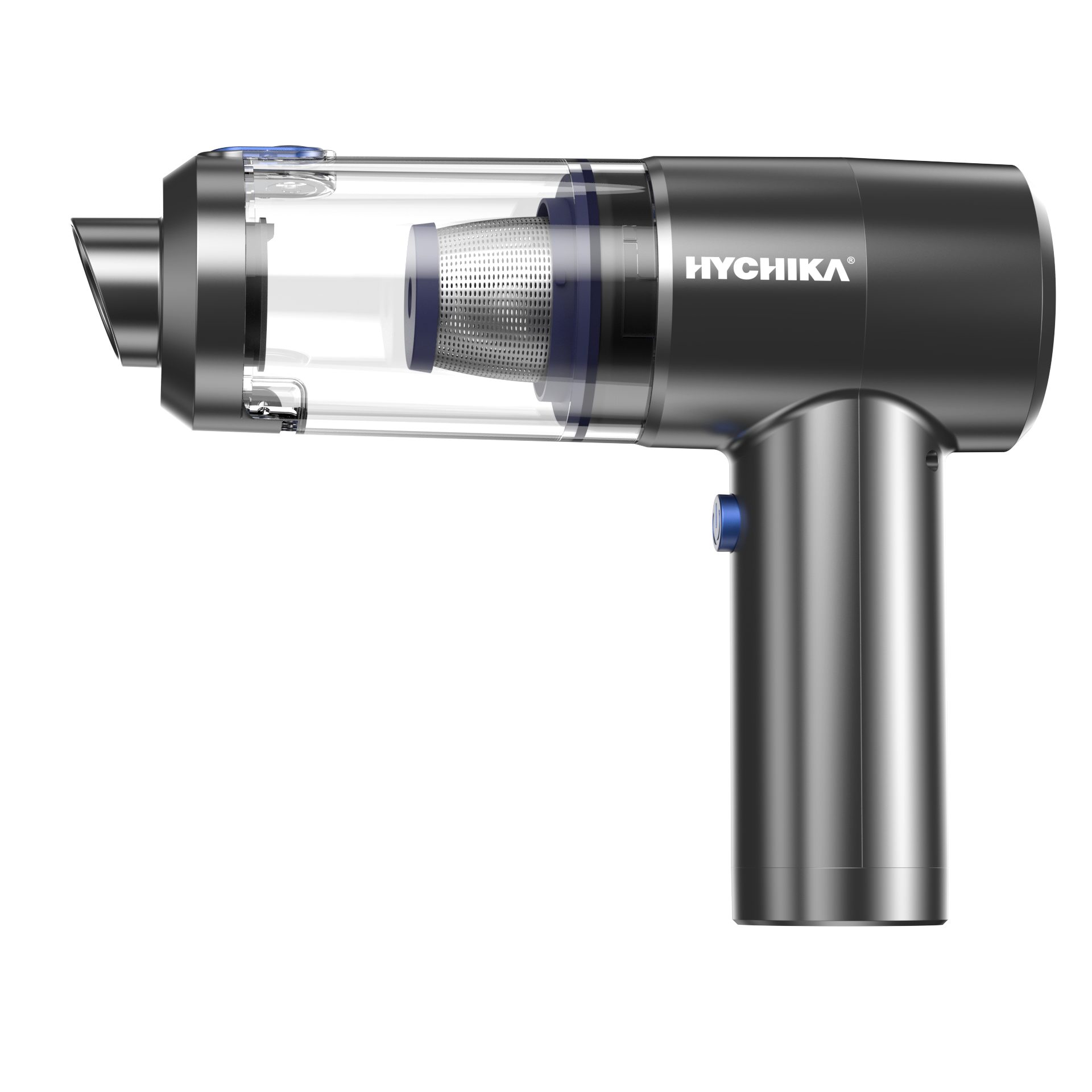 HYCHIKA BETTER TOOLS FOR BETTER LIFE Handstaubsauger HYCHIKA Akku-Handstaubsauger – kabellos, stark, für Auto & Zuhause