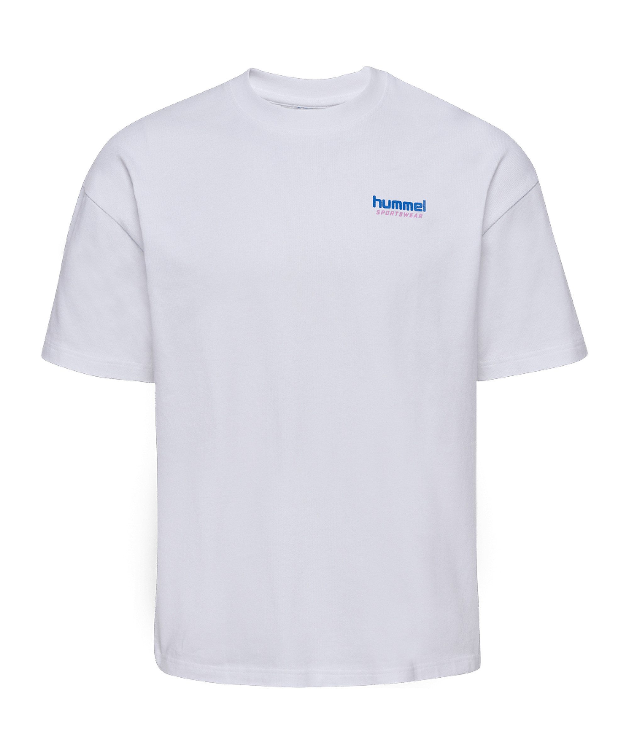 T-Shirt Hummel Loose SW Stadium T-Shirt Weiß