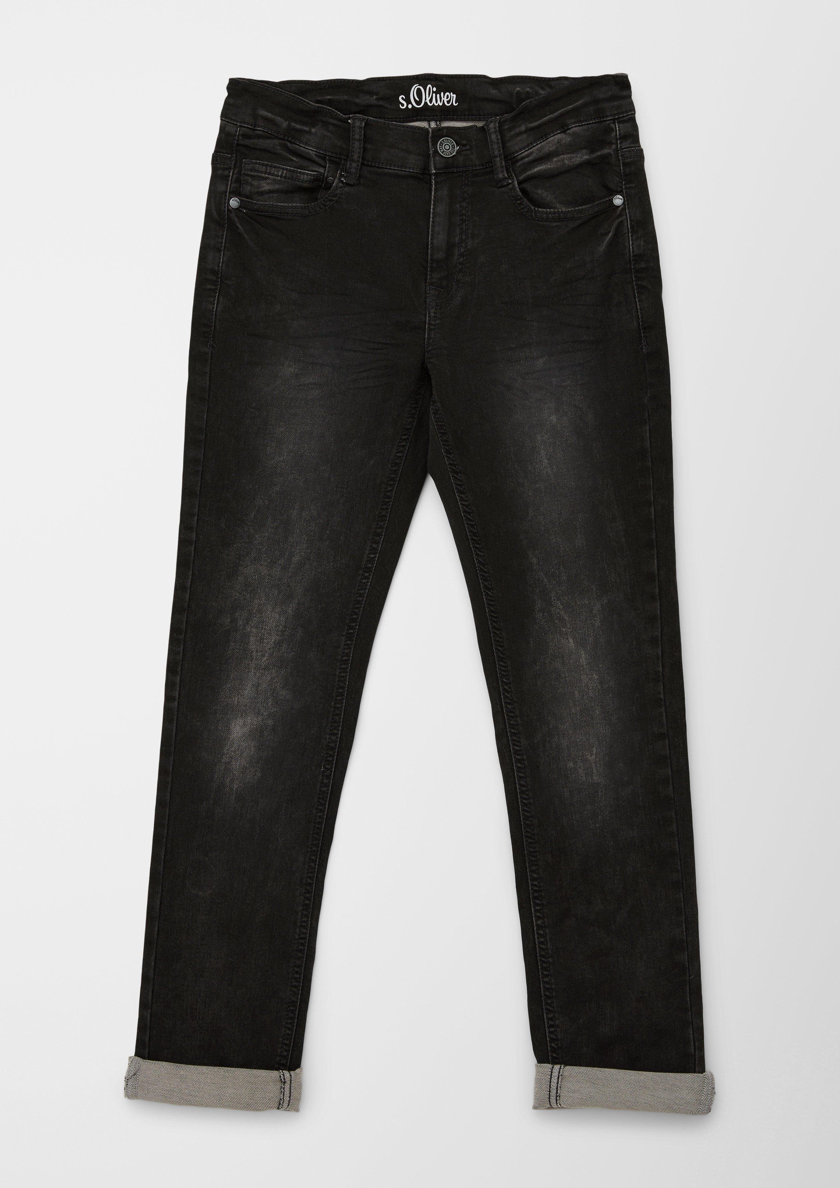 s.Oliver Junior s.Oliver 5-Pocket-Jeans Jeans Seattle / Regular Fit / Mid Rise / Slim Leg Waschung
