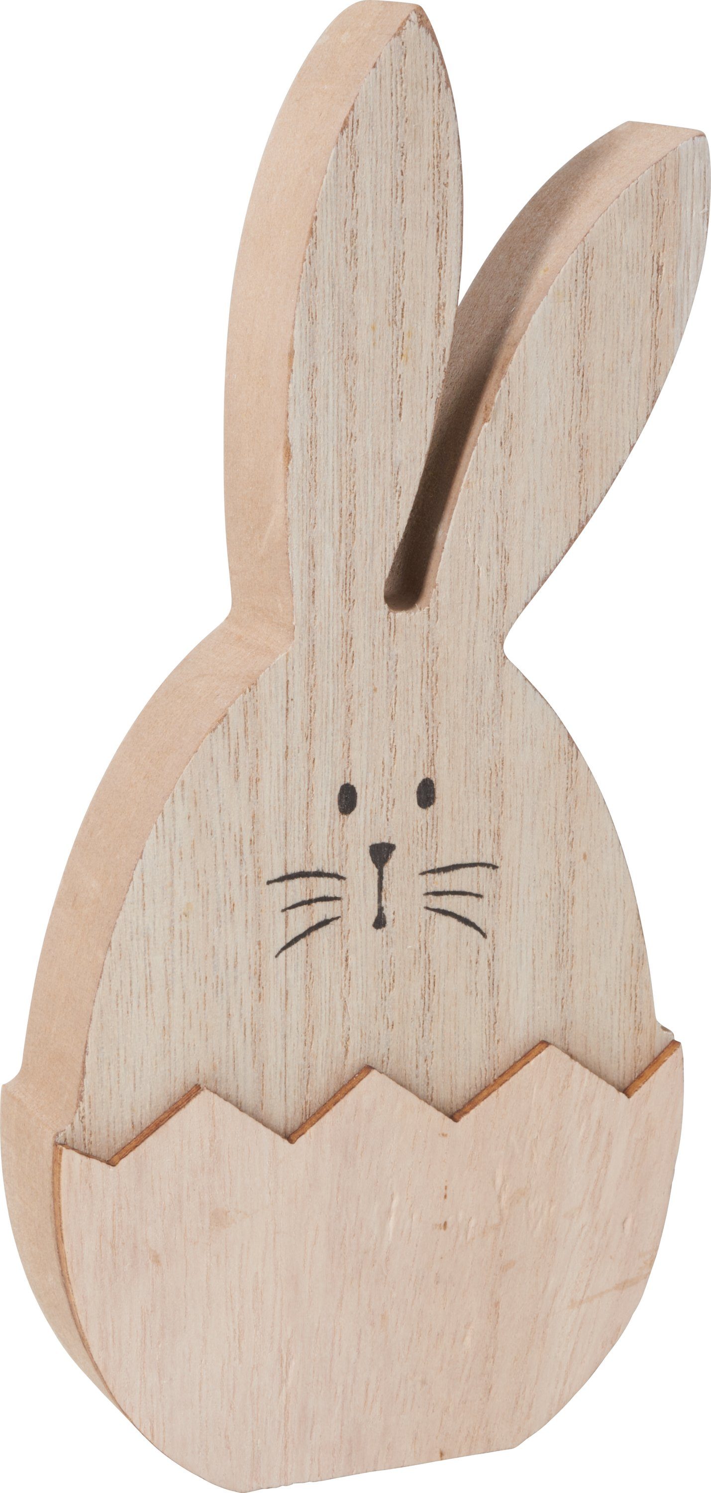 x 2,3 Dekoobjekt x Holz-Hase VBS Bonnie, 18,0 cm 8,2