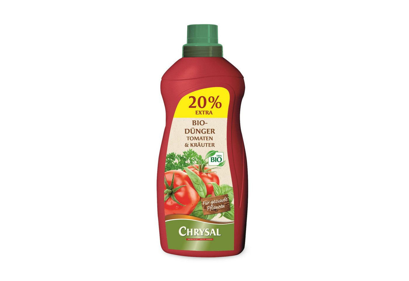Chrysal Tomatendünger Bio Flüssigdünger für Tomaten und Kräuter 1200 ml