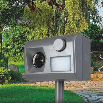 WEITECH Ultraschall-Tierabwehr Garden Protector 3 - Ultraschall Vertreiber