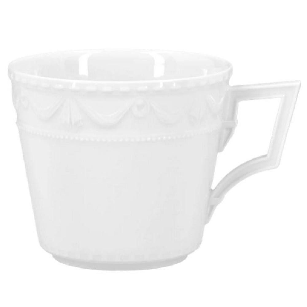 KPM Berlin Tasse Henkelbecher Kurland Mug Weiß