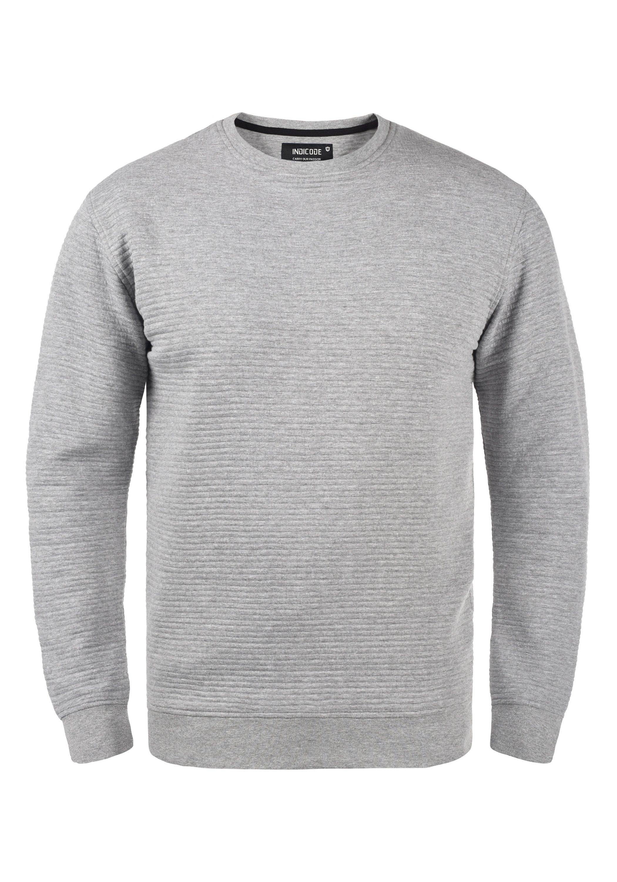 IDBronn Sweatpulli Mix Indicode (914) Grey Sweatshirt