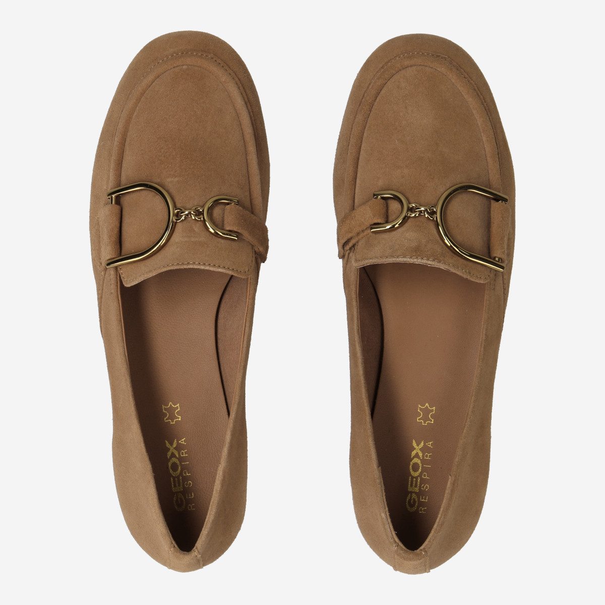 Geox GEOX PALMARIA, Slipper & Mokassin, Braun, Damen Slipper