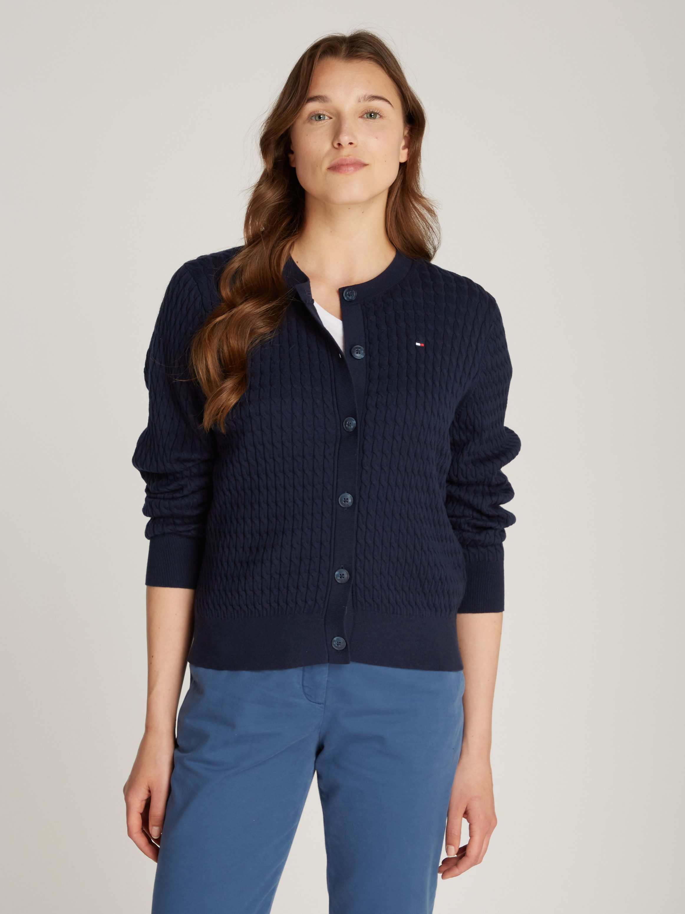 Strickjacke CO CABLE C-NK CARDIGAN