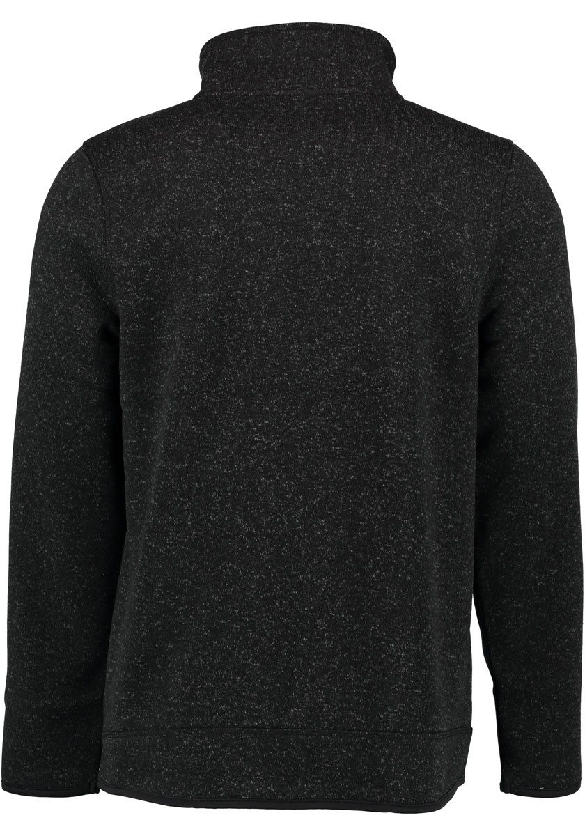 OS Trachten Strickfleecejacke Nucku Outdoorjacke mit Stehkragen und Brustta günstig online kaufen