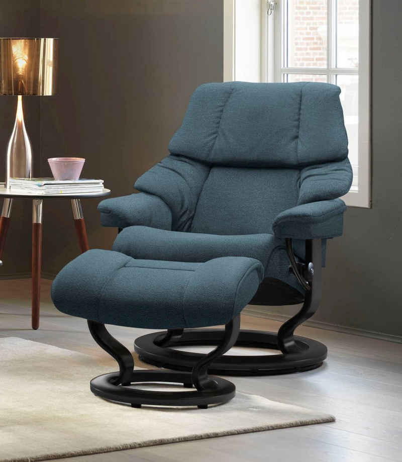 Stressless® Relaxsessel Reno, mit Classic Base, Größe S, M & L, Gestell Schwarz