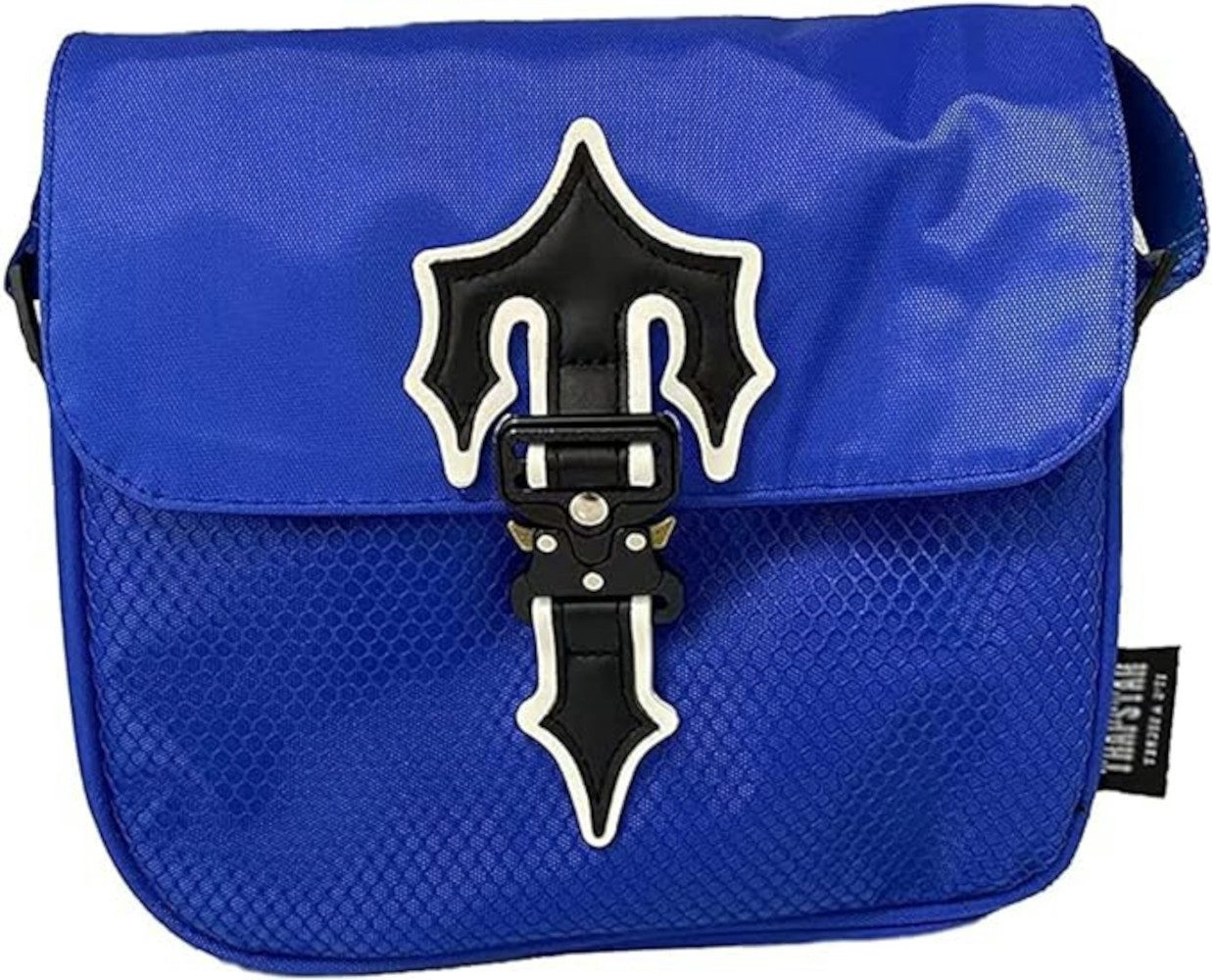 UE Stock Umhangetasche Unisex Hip Hop Trapstar Bag Tasche Umhangetasche Schultertasche Blau Leicht und praktisch