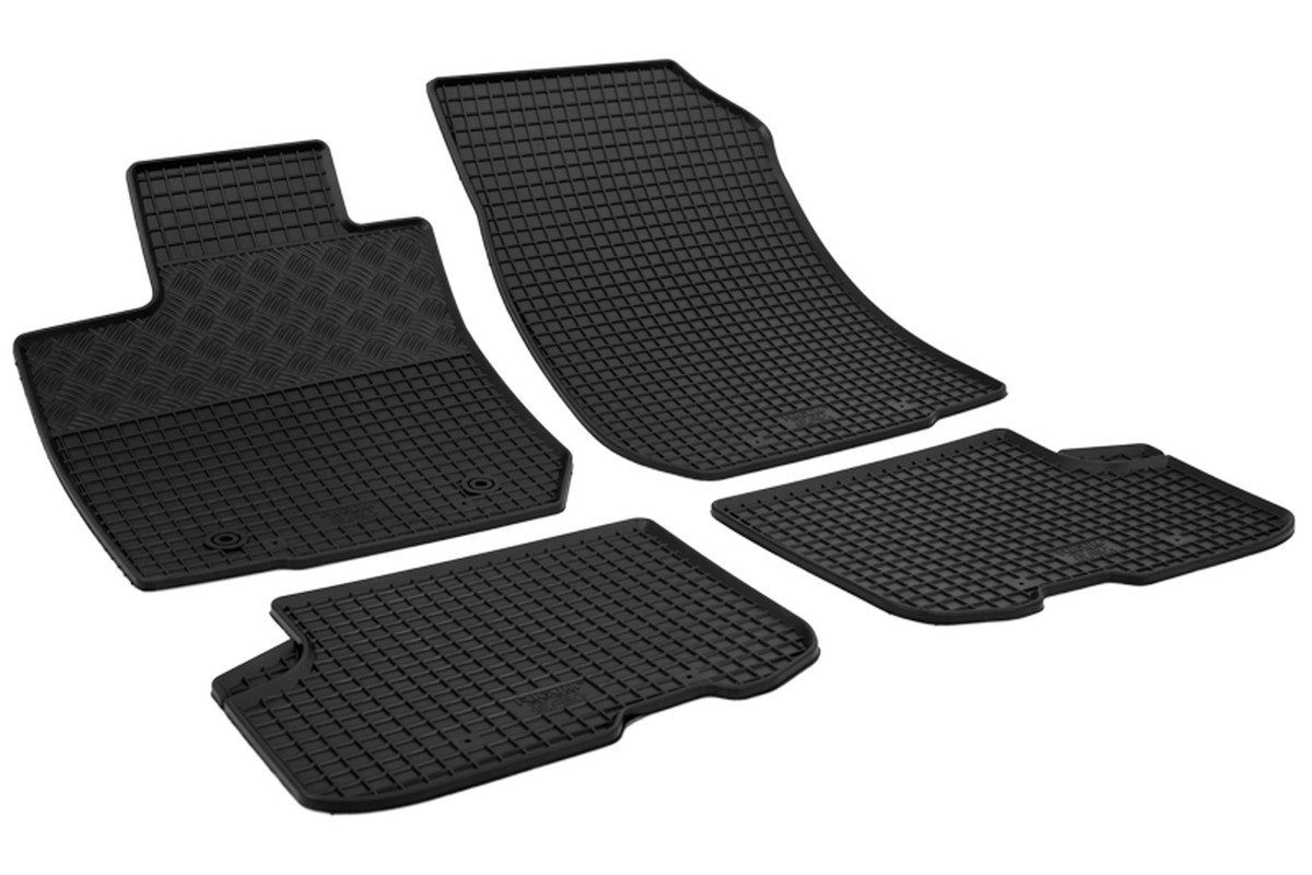 AZUGA Auto-Fußmatten Gummi-Fußmatten passend für Dacia Logan MCV II/Sandero II ab 2013-2020, für Dacia Logan,Sandero,Sandero Stepway 5-türer MCV,5-türer Schrägheck