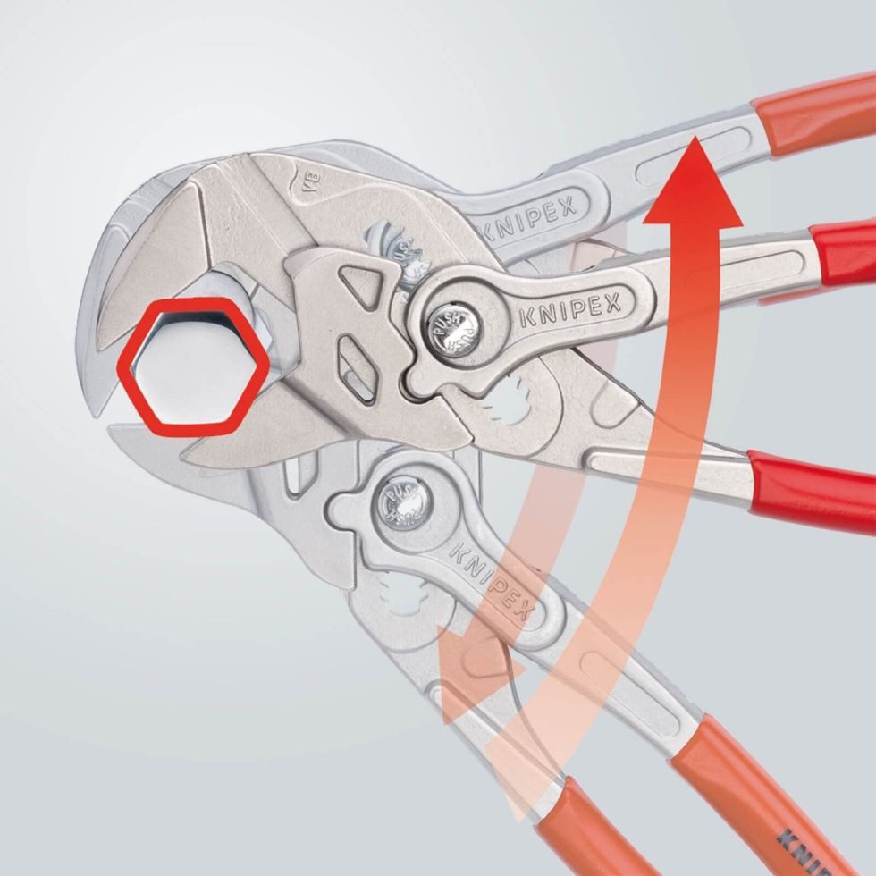 Knipex Rohrzange Knipex Zangenschlüssel vernickelt