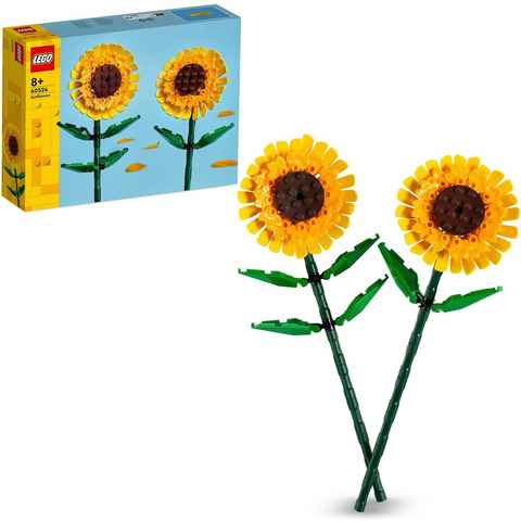 LEGO® Konstruktionsspielsteine Sonnenblumen (40524), LEGO Iconic, (191 St), Made in Europe