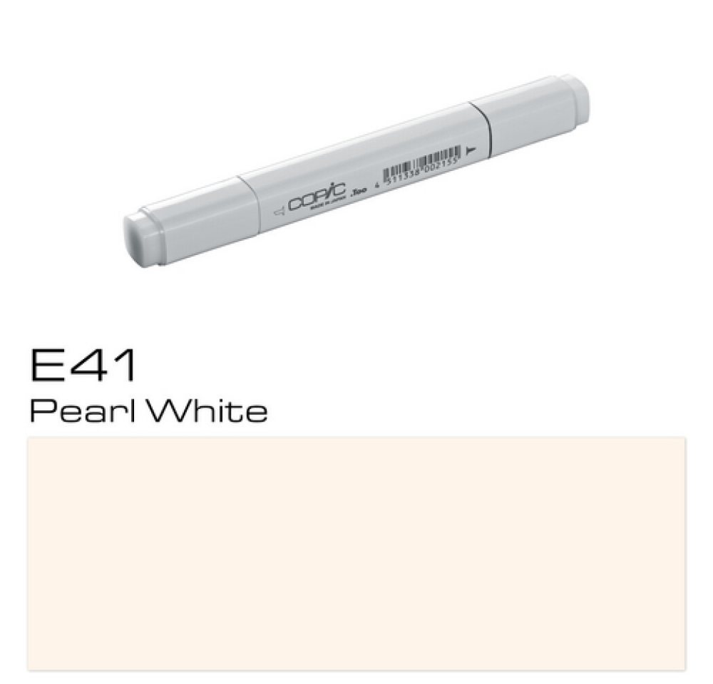 Thumbnail - COPIC Marker Marker E41, Pearl White - Layoutmarker für Grafiker und Designer, (1-tlg)