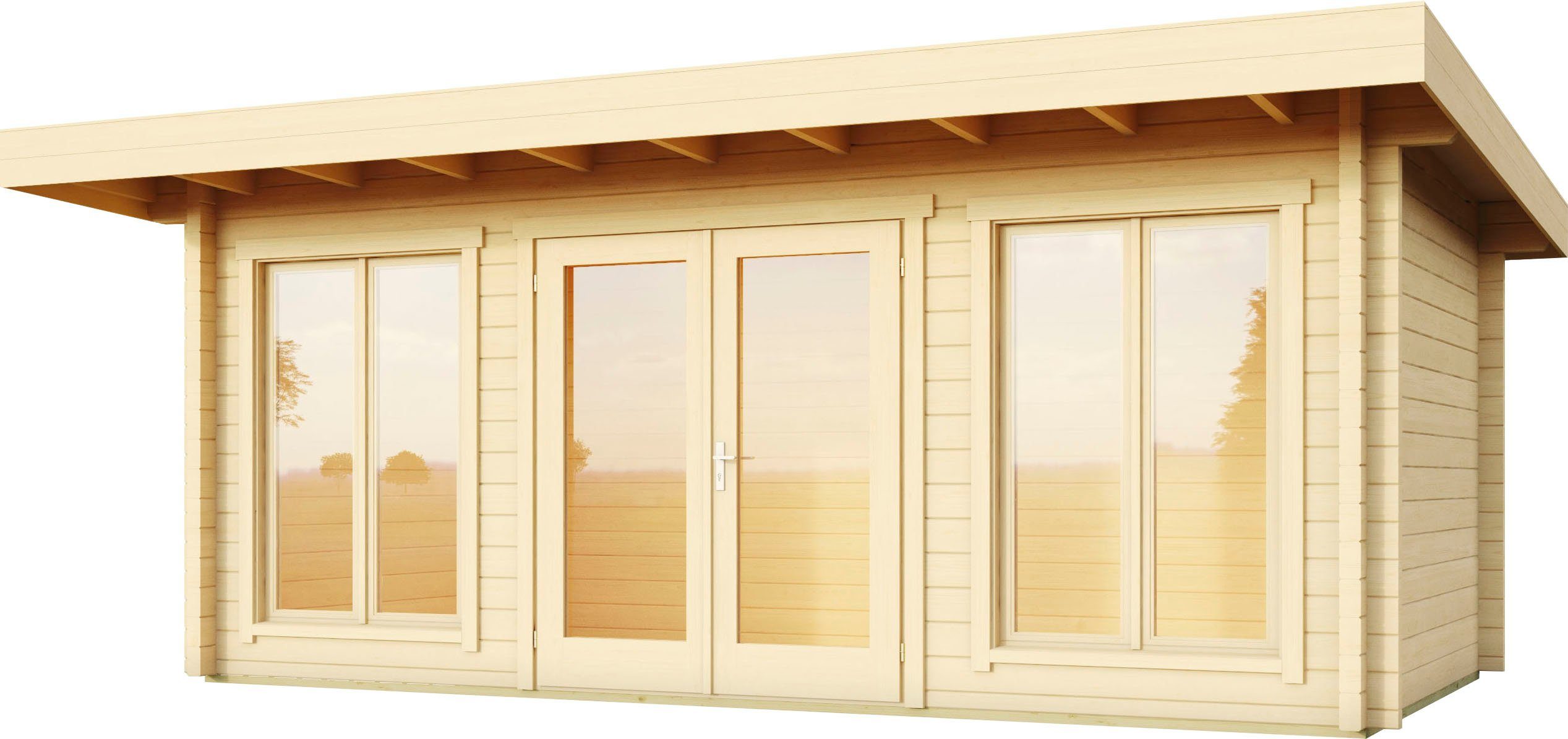 LASITA MAJA Gartenhaus DORSET, BxT: 540x360 cm, (Set, inkl. Fussbodenbretter zum verlegen)