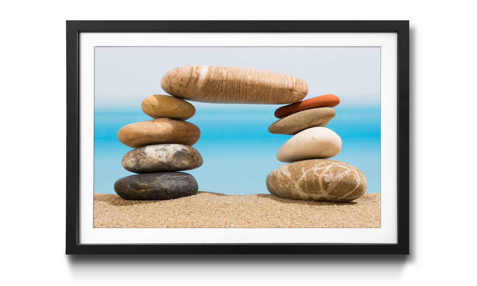 Bild The in Door Beach, Rahmen Wandbild, Strand, Größen WandbilderXXL 4 mit erhältlich On