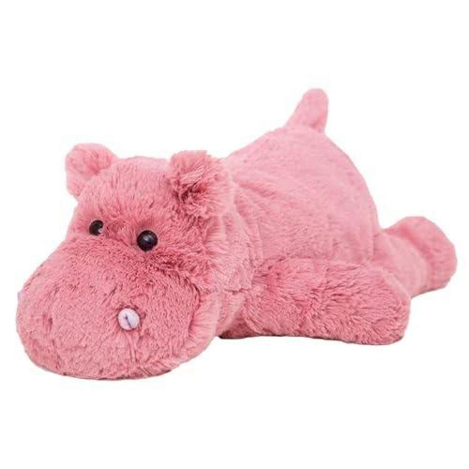 LuxusKollektion Kuscheltier Kuscheltier Nilpferd Plüsch rosa Stofftier Geschenk 35cm