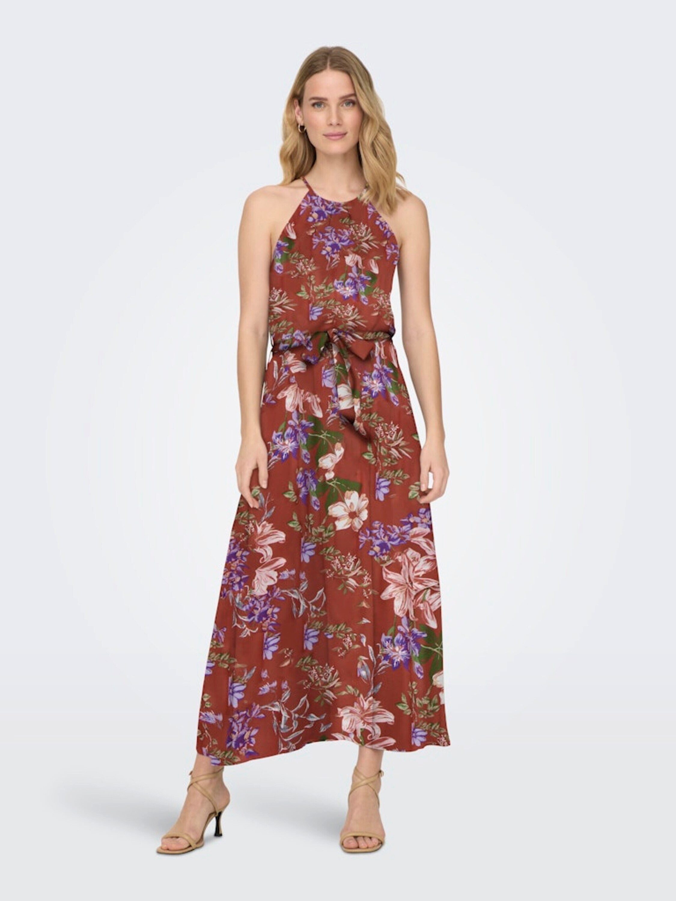 ONLY Sommerkleid ONLNOVA (1-tlg) Drapiert/gerafft