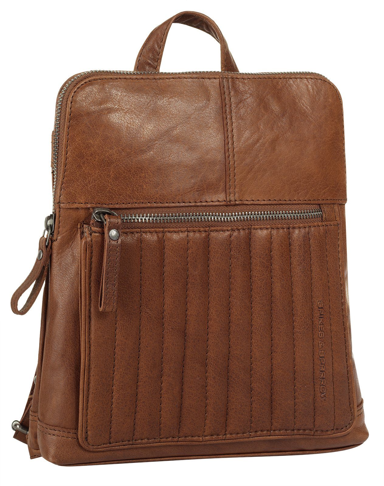 Spikes & Sparrow Cityrucksack, echt Leder günstig online kaufen