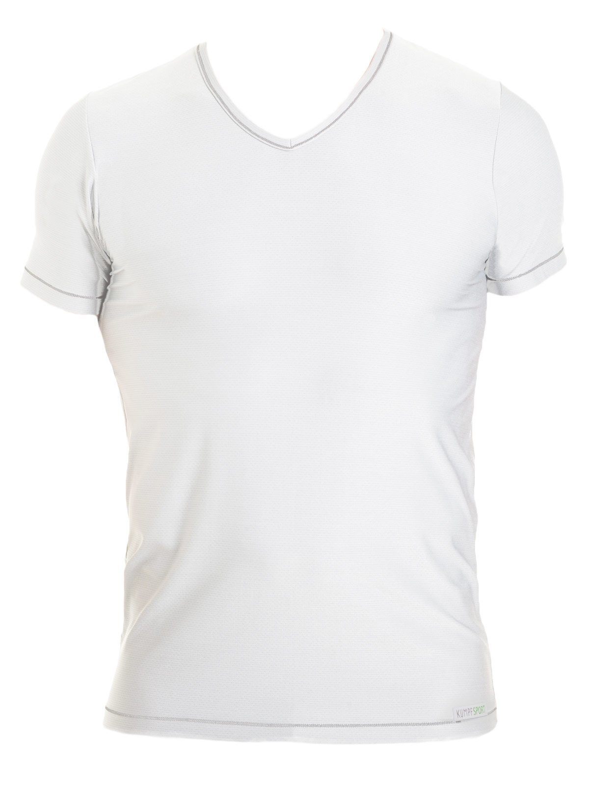 KUMPF Unterziehshirt Herren T-Shirt 1/2 Tactel 1-St) Materialmix (Stück, Arm Sportwäsche weiss