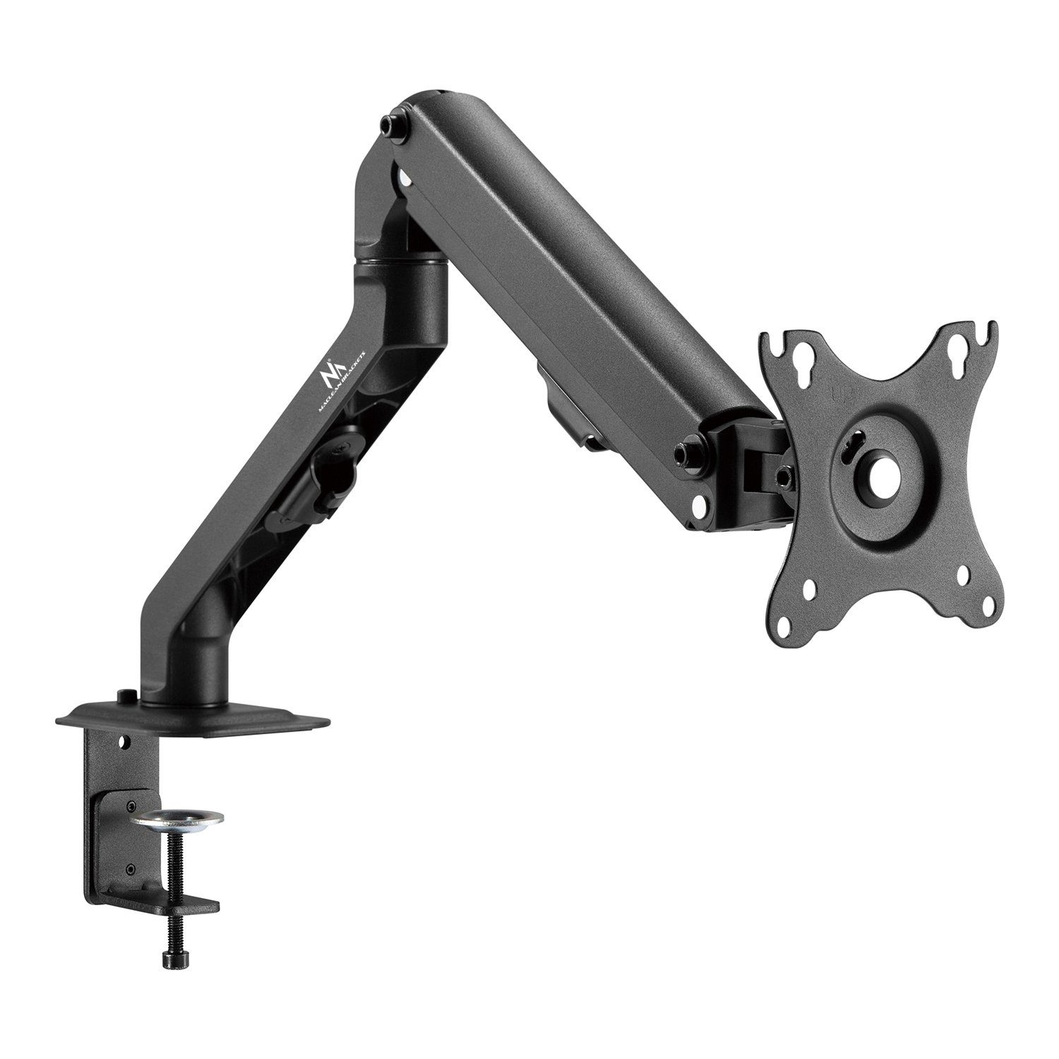 Maclean Monitor-Halterung MC-906, (bis 27,00 Zoll, Monitorhalterung 17-27, LED-Monitorhalter, Schwenkverstellung 180)