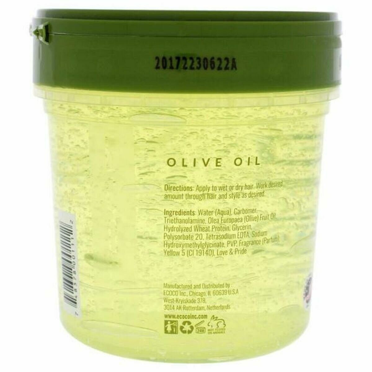 Eco Styler Haargel Fixierungsgel Mittelstark Eco Style Olivenöl