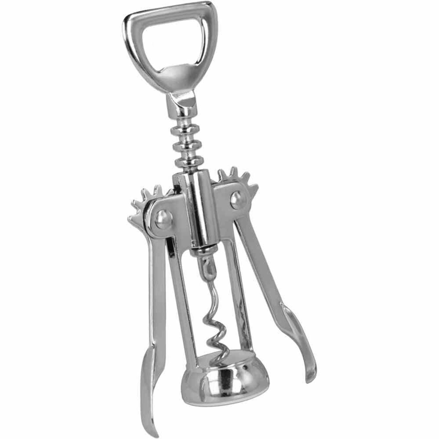 Korkenzieher Hebelkorkenzieher 16 cm Edelstahl verchromt