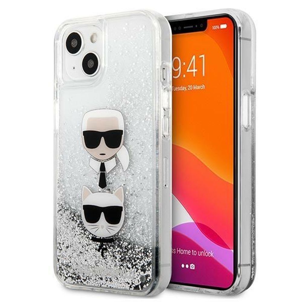KARL LAGERFELD Handyhülle Karl Lagerfeld KLHCP13MKICGLS iPhone 13 6.1"