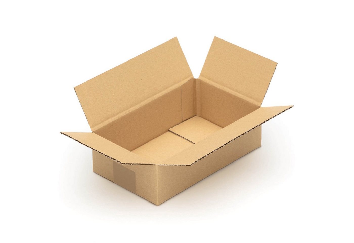 Thumbnail - KK Verpackungen Versandkarton, Faltkartons 240 x 140 x 75 mm Postversand Warenversand Wellpappkarton