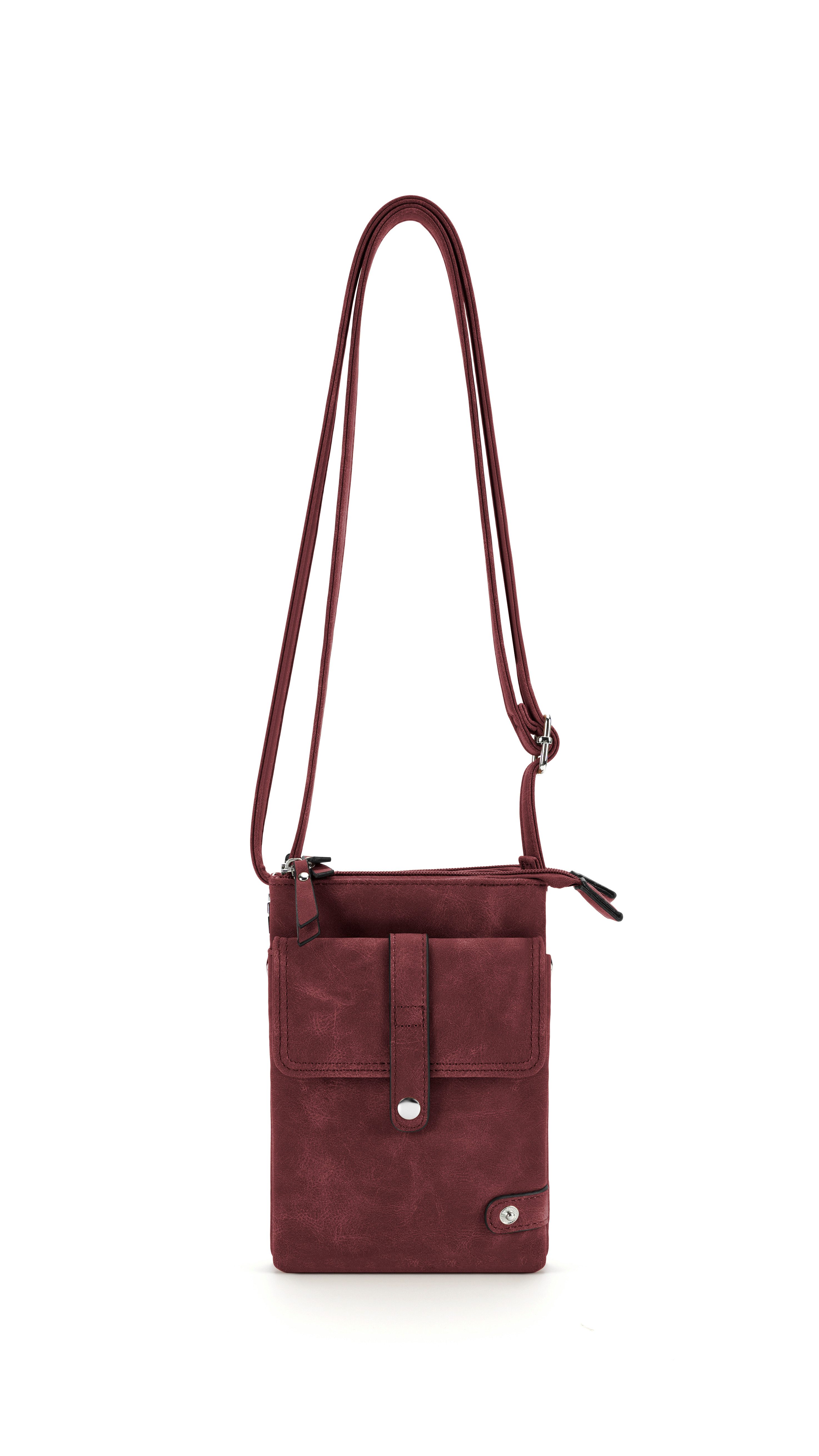 MIRROSI Umhängetasche Damen Crossbody Bag, Klein ca.14x21x3cm Handytasche, Kleine Tasche, Schultertasche für jeden Anlass