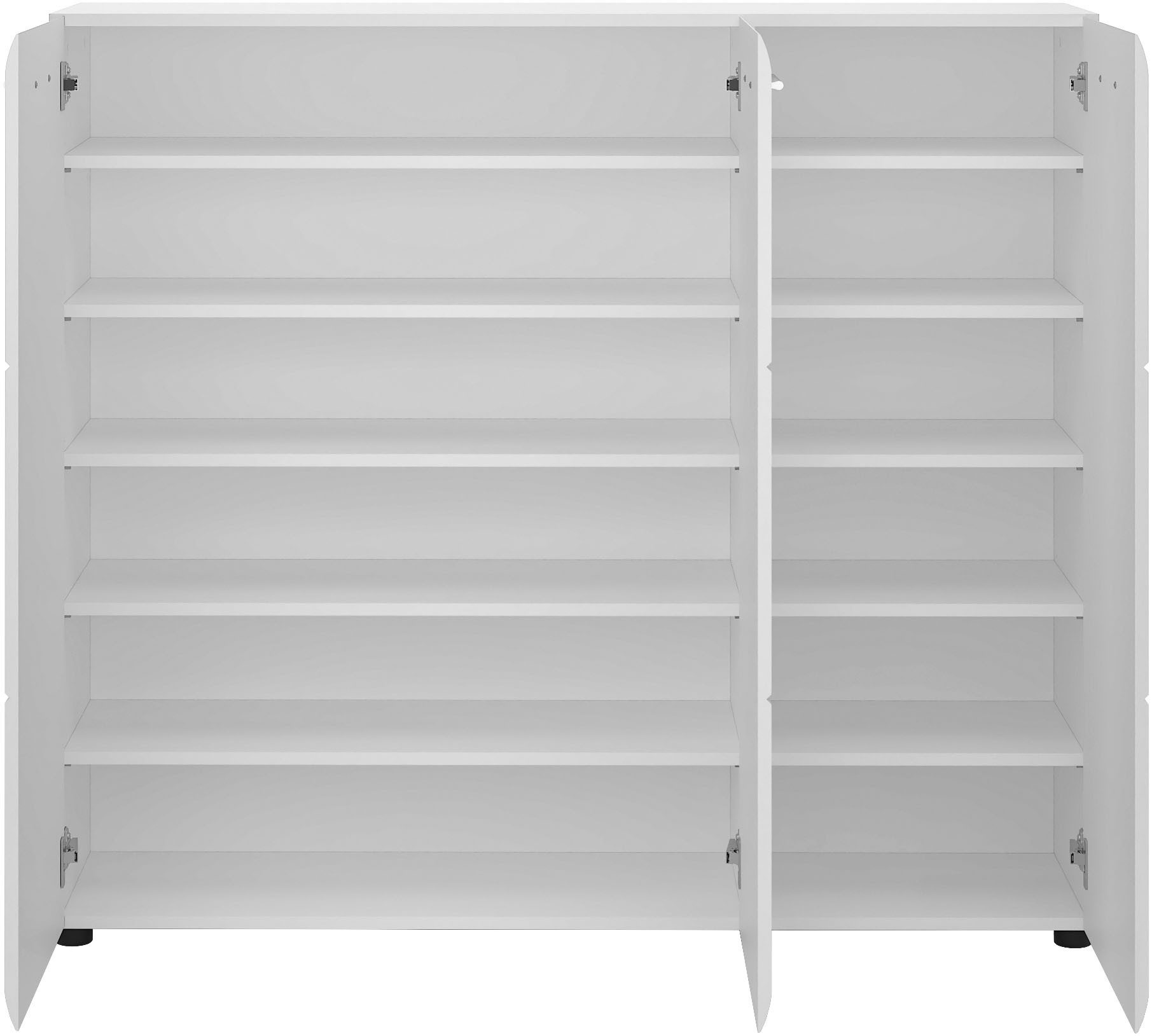 LIVING CHARM Schuhkommode Merano, Breite ca. 135 cm