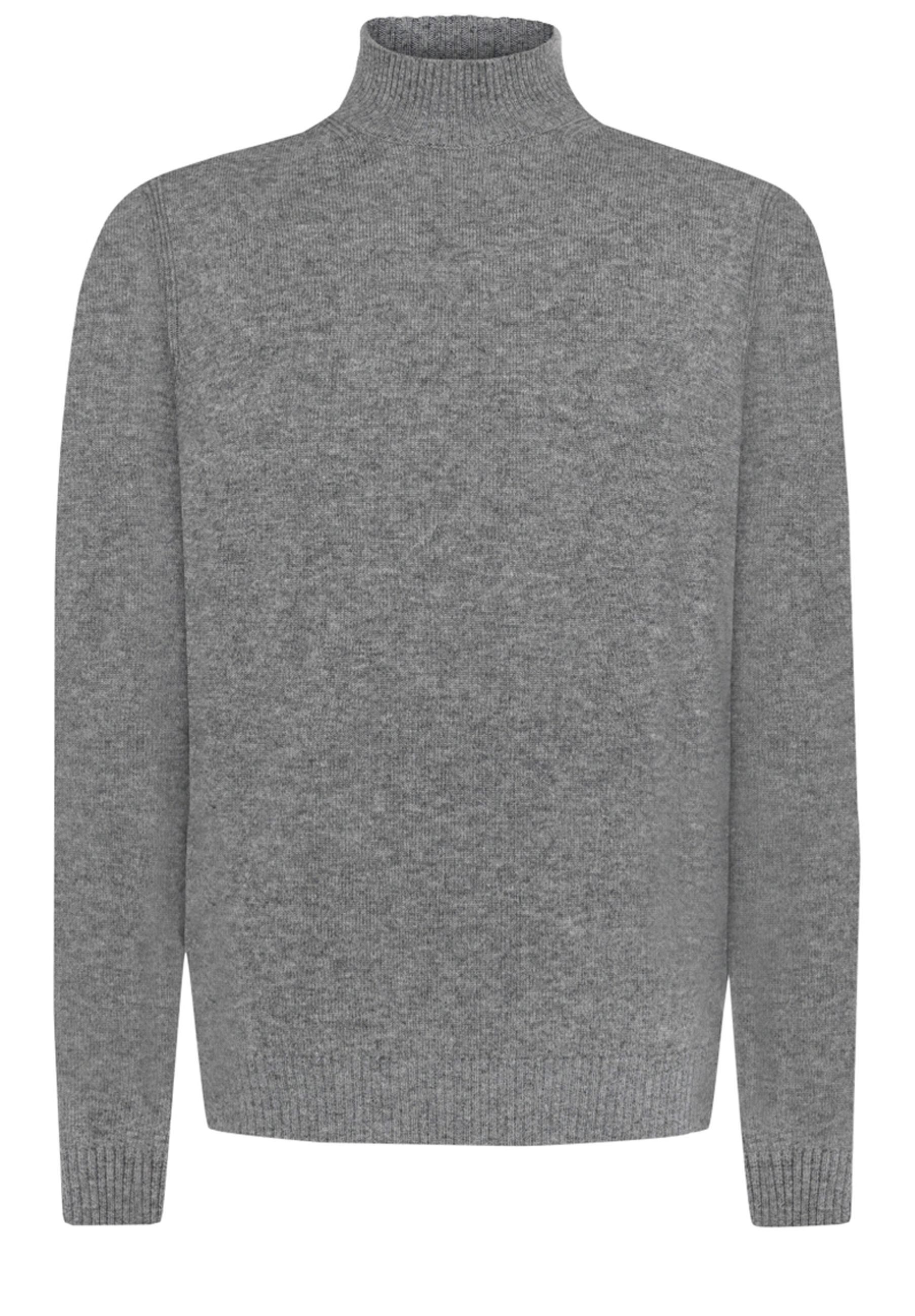 BALDESSARINI Strickpullover Mars mit Melange-Effekt (1-tlg)