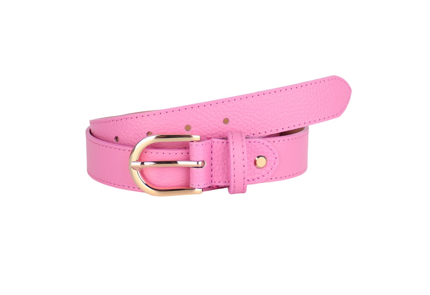 MIRROSI Ledergürtel Damen Herren Gürtel, Made in Italy, 3cm breit (Passt fast zu jeder Hosenschlaufe, aus Echtem Leder)