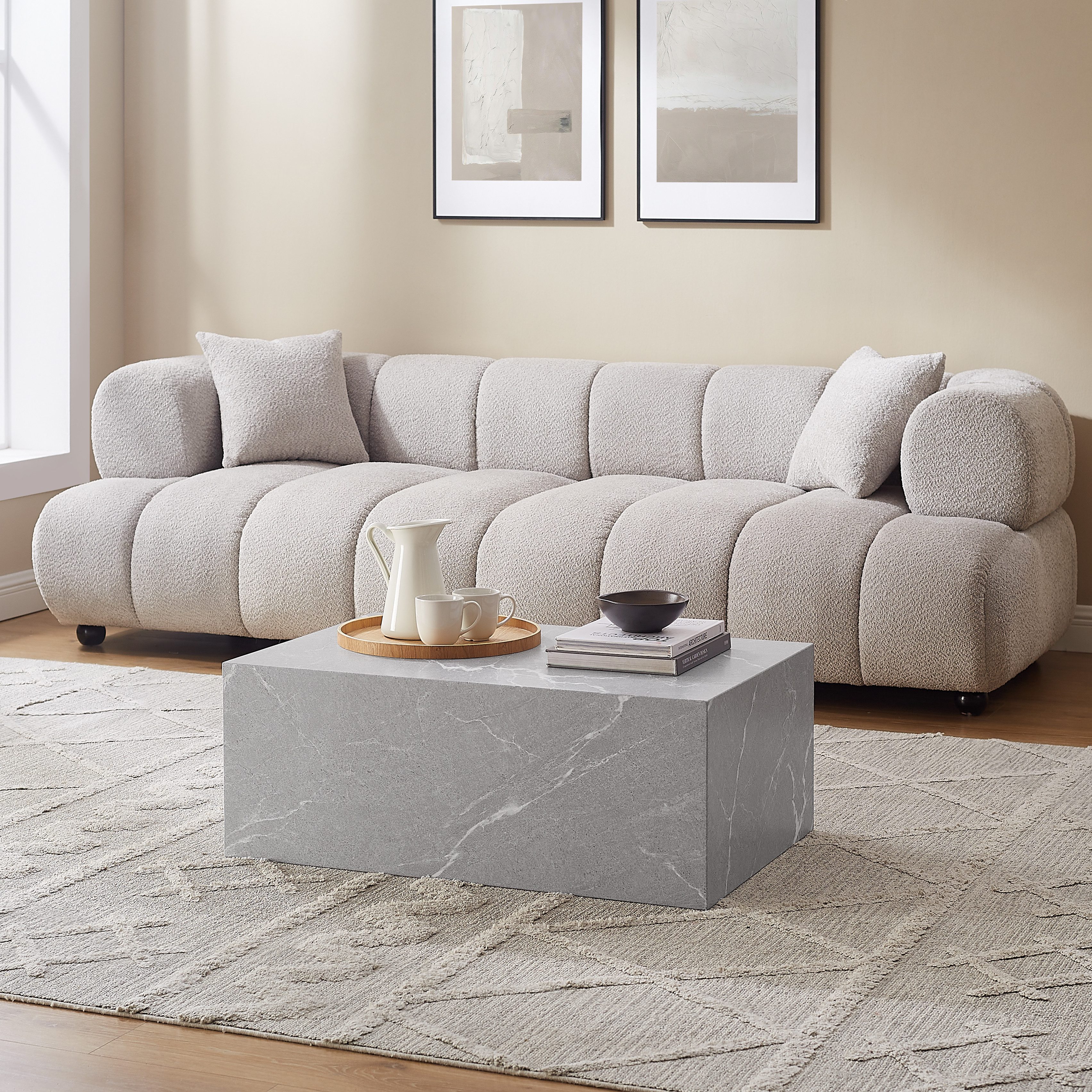 SalesFever Couchtisch Almeria Couchtisch: Stilvoller Beistelltisch günstig online kaufen