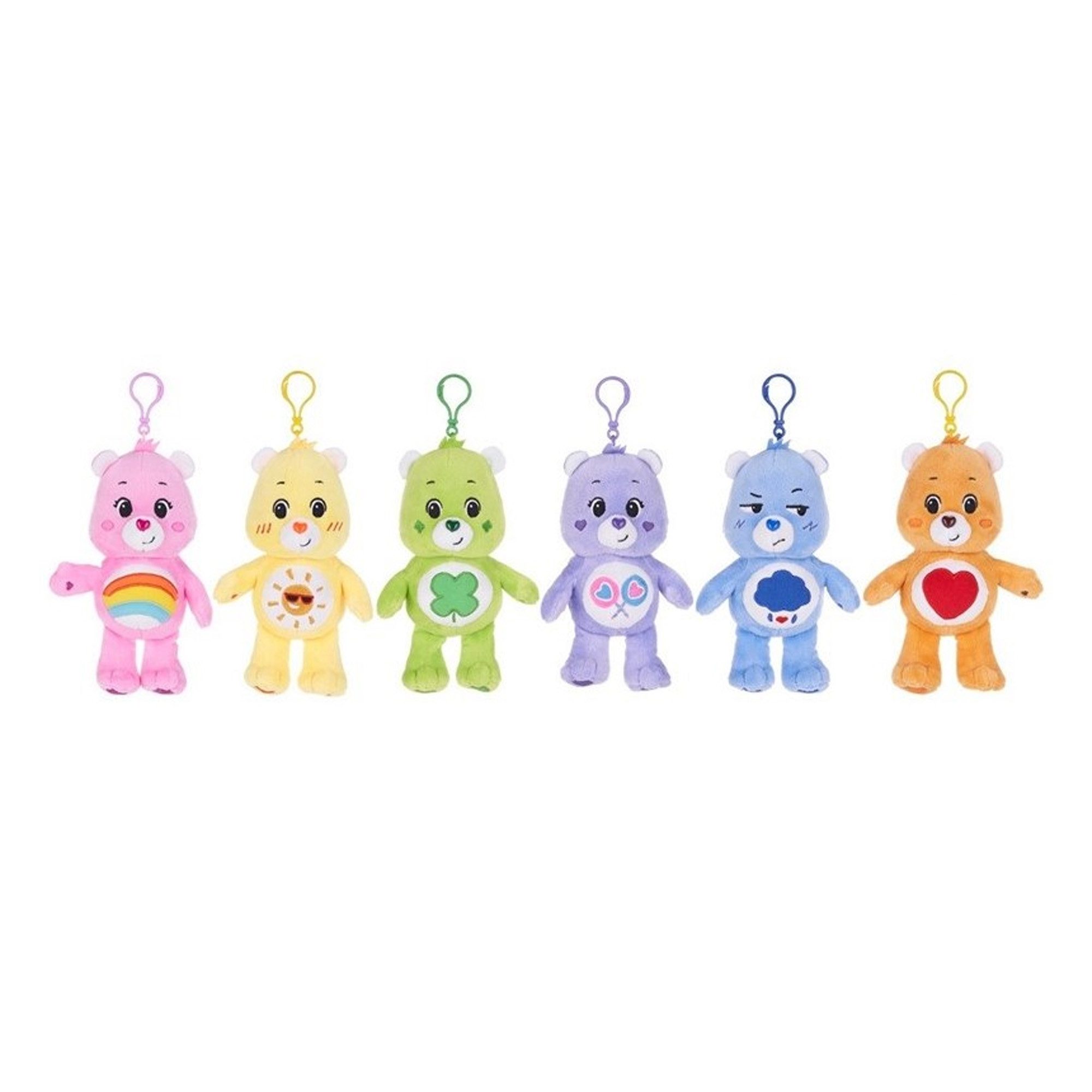Whitehouse Leisure International Ltd Taschenanhänger Teile-gern-Bärchi - Share Bear Plüsch (16 cm) - Glücksbärchis