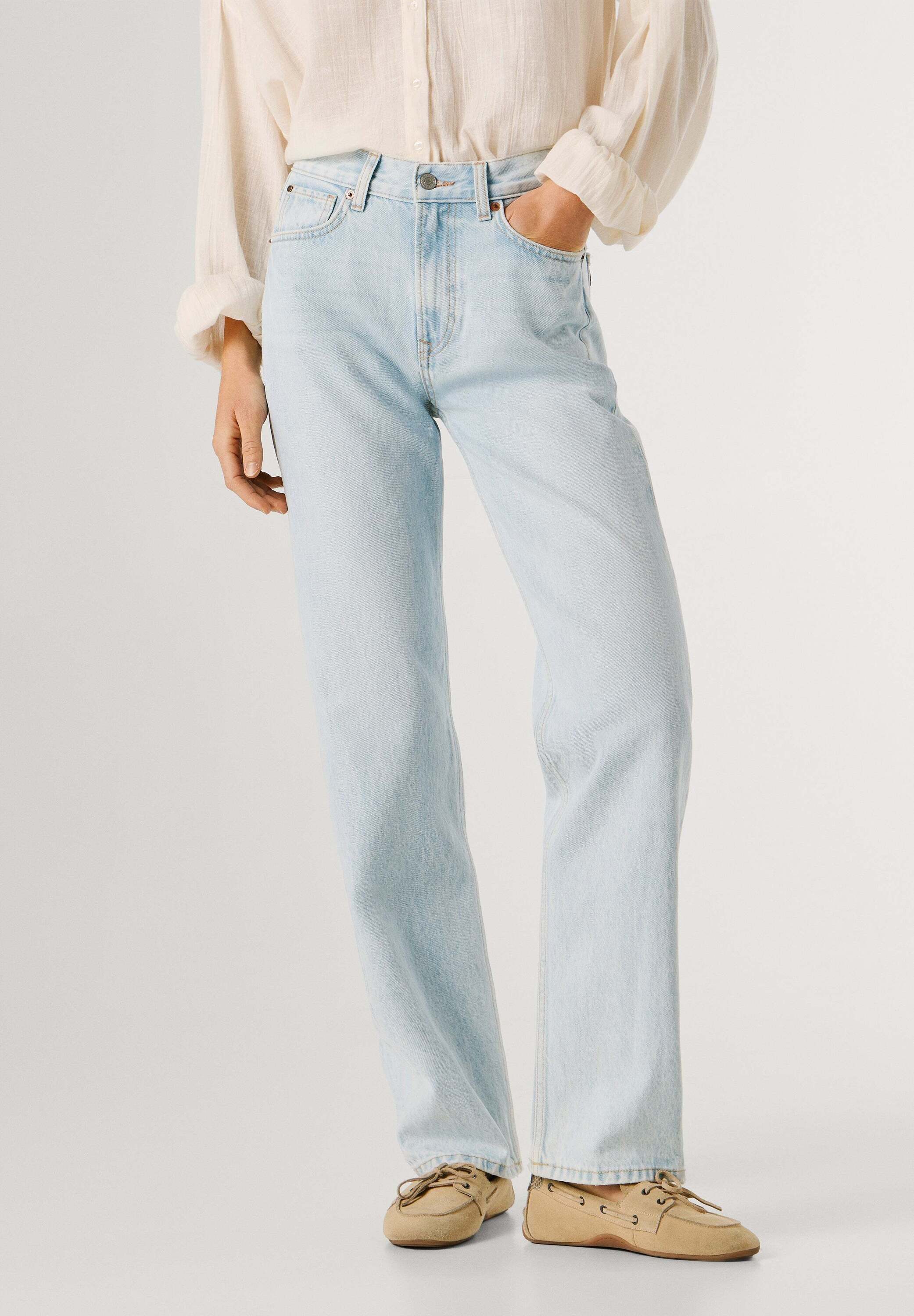 Pepe Jeans Straight-Jeans straight leg jeans STRAIGHT JEANS HW ROBYN