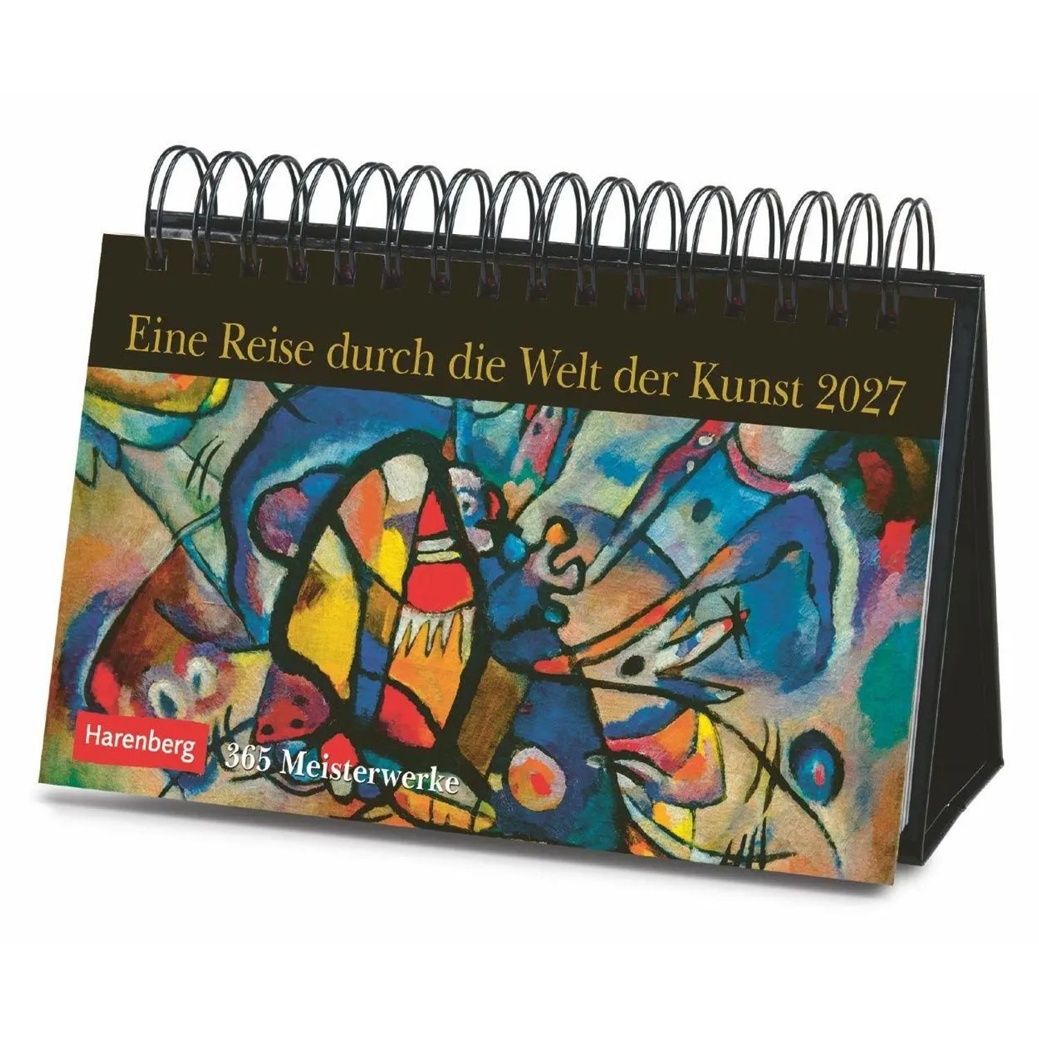 Harenberg Kalender Verlag Kunstkalender Eine Reise durch die Welt der Kunst Premiumkalender 2027 - 365...