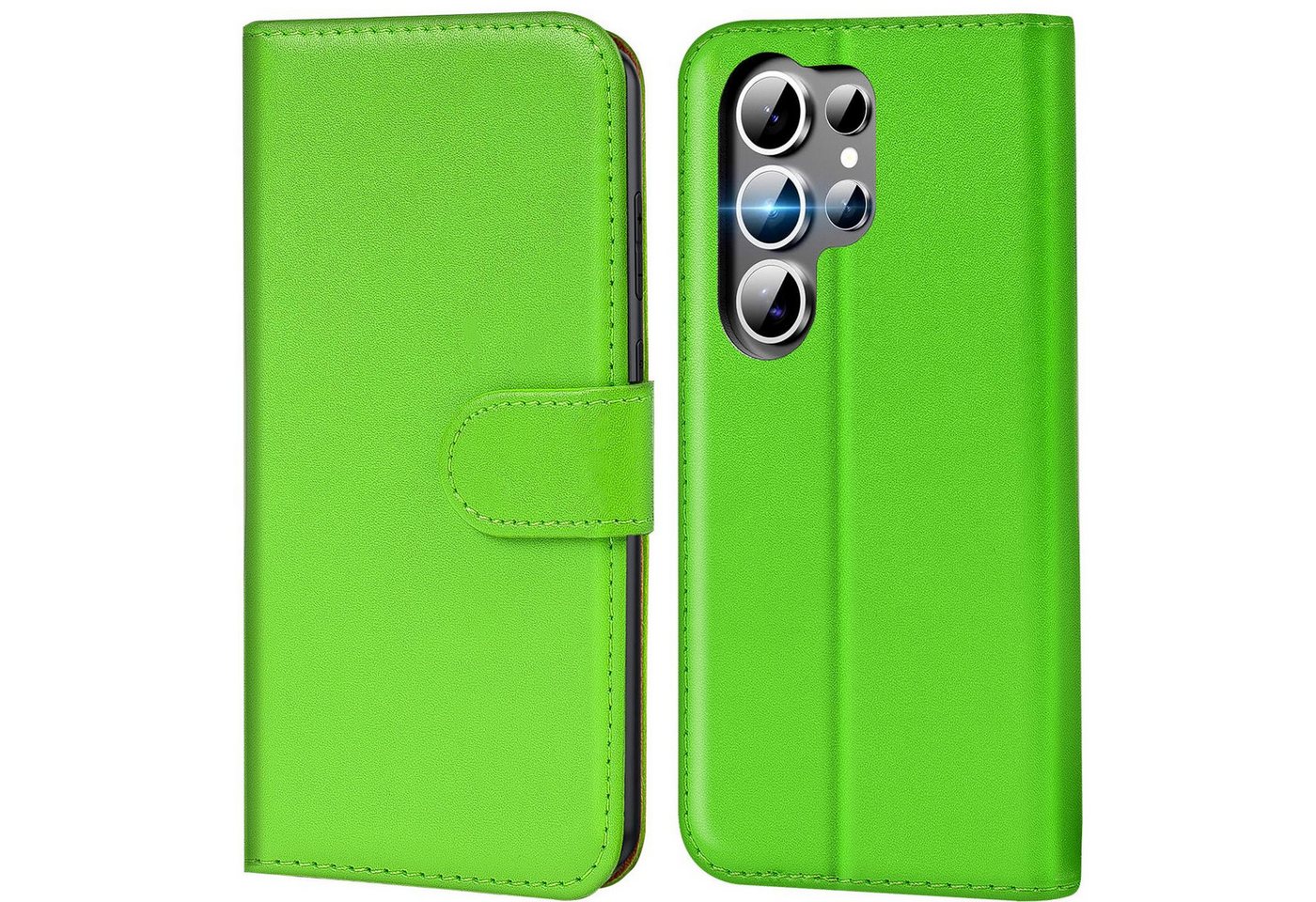 CoolGadget Handyhülle Wallet Klapp Tasche Book Case für Samsung Galaxy S25 Ultra, Hülle Klapphülle Flip Cover Etui Schutzhülle
