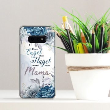 DeinDesign Handyhülle Muttertag Mama Blumen Engel Mama Blumen, Samsung Galaxy S10e Silikon Hülle Bumper Case Handy Schutzhülle