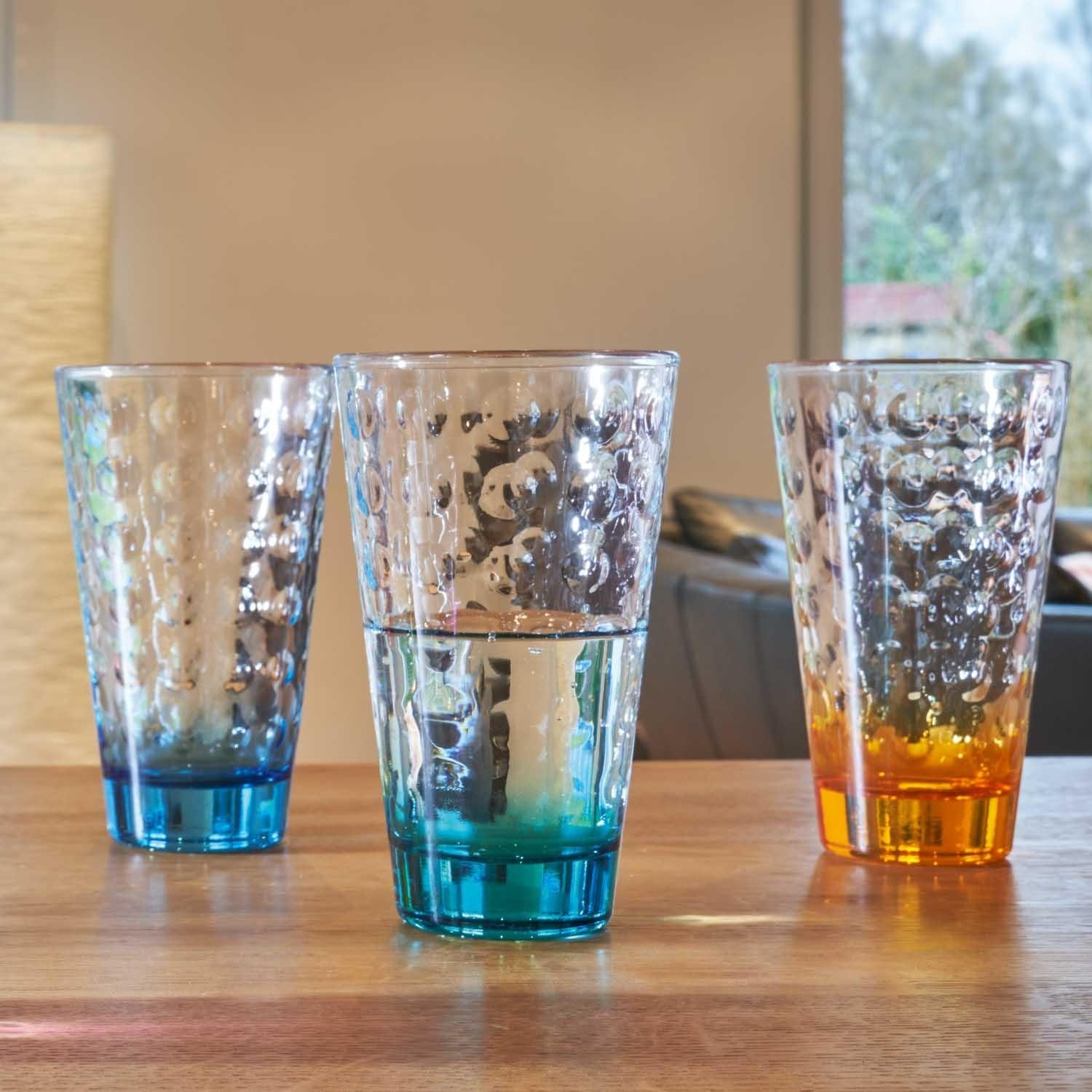LEONARDO Cocktailglas Leonardo Trinkgläser Optic Bunt Groß (6-teilig) – Bild 3 von 3