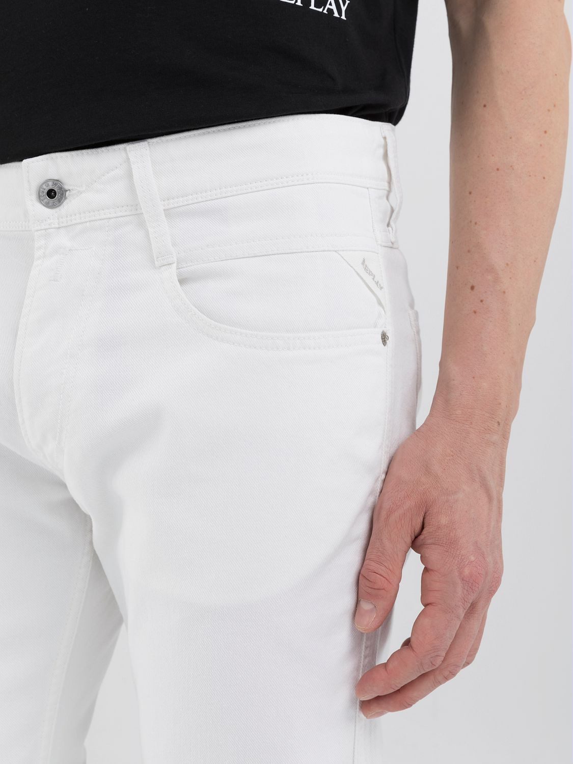 Replay Slim-fit-Jeans Anbass Superstretch elastisch günstig online kaufen