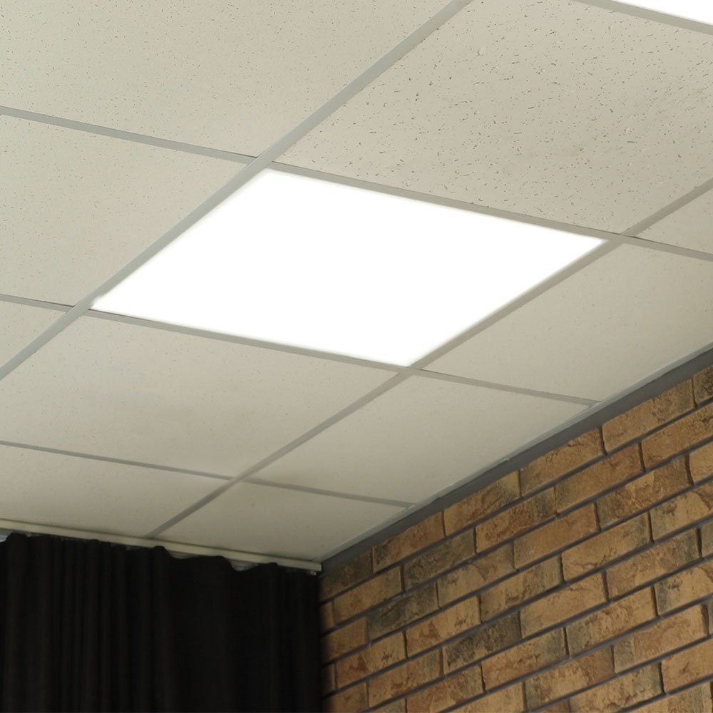 etc-shop LED Panel, Kaltweiß, Warmweiß, dimmbar Home Smart Deckenlampe Tageslichtlampe Decke LED Panel Neutralweiß, Alexa Tageslichtweiß