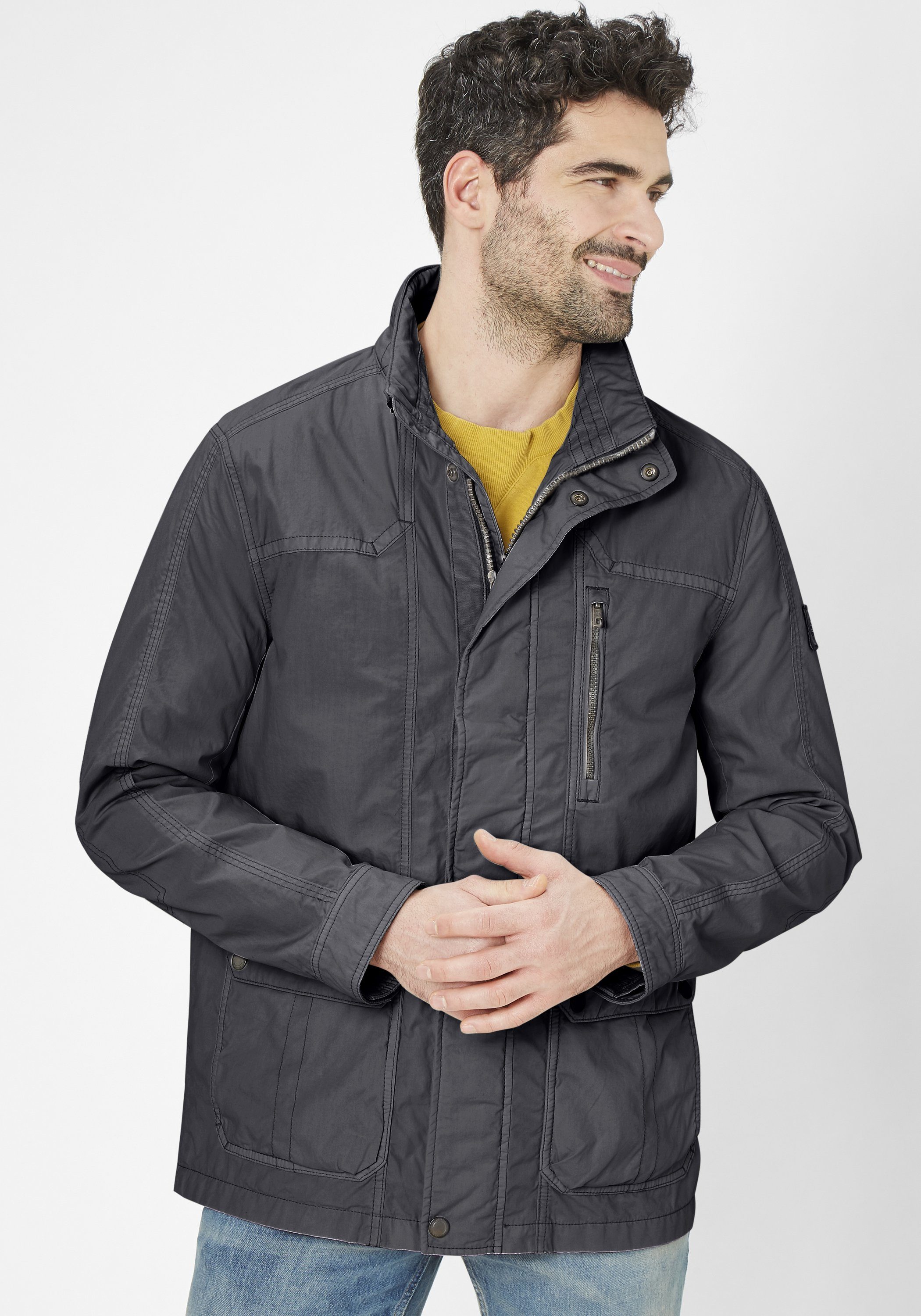 S4 Jackets Sommerjacke »Legacy« leichte Jacke aus reiner Baumwolle ...